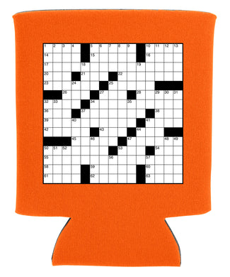 crossword puzzle koozie new orleans cufflinks