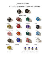Load image into Gallery viewer, CUSTOM INITIAL CUFFLINKS AND STUDS
