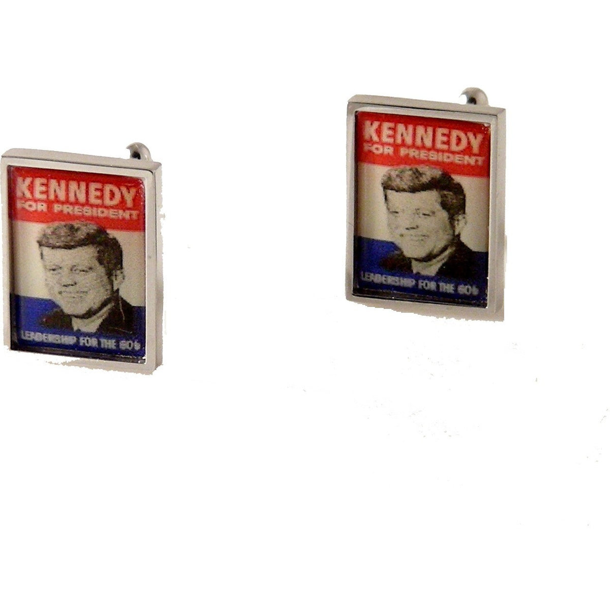 JOHN F KENNEDY CAMPAIGN POSTER CUFFLINKS