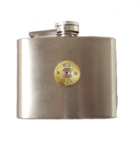 Load image into Gallery viewer, 4 OZ STAINLESS STEEL SHOTGUN SHELL FLASK