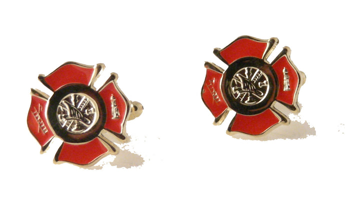 firefighter cufflinks  new orleans cufflinks