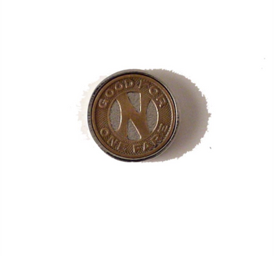 nashivlle token lapel pin new orleans cufflinks