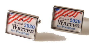 elizabeth warren cufflinks new orleans cufflinks