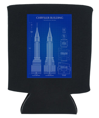 BLUE PRINT KOOZIE NEW ORLEANS CUFFLINKS