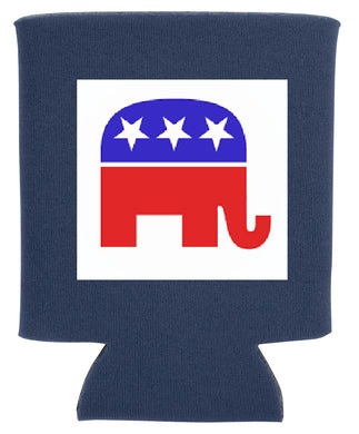 REPUBLICAN ELEPHANT KOOZIE NEW ORLEANS CUFFLINKS