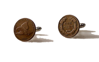 FLYING EAGLE PENNY CUFFLINKS New Orleans Cufflinks