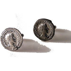 AUTHENTIC GORDIAN III ROMAN COIN CUFFLINKS New Orleans Cufflinks