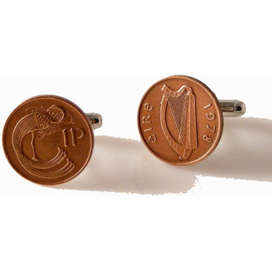 IRISH PENNY CUFFLINKS New Orleans Cufflnks