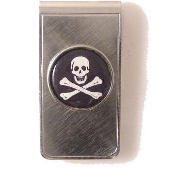 JOLLY ROGER MONEY CLIP New Orleans Cufflinks