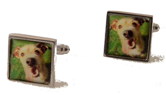 square custom photo cufflinks new orleans cufflinks