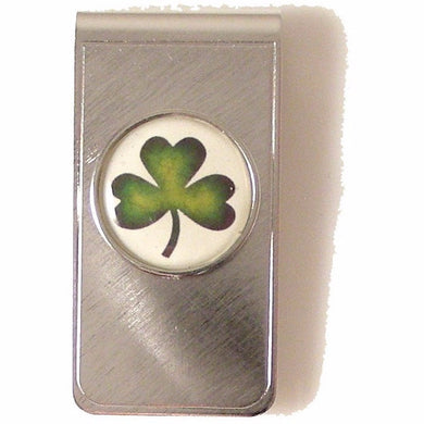 SHAMROCK MONEY CLIP New Orleans Cufflinks