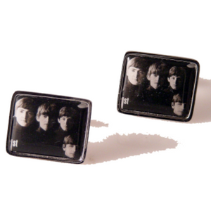2007 WITH THE BEATLES POSTAGE STAMP CUFFLINKS New Orleans Cufflinks